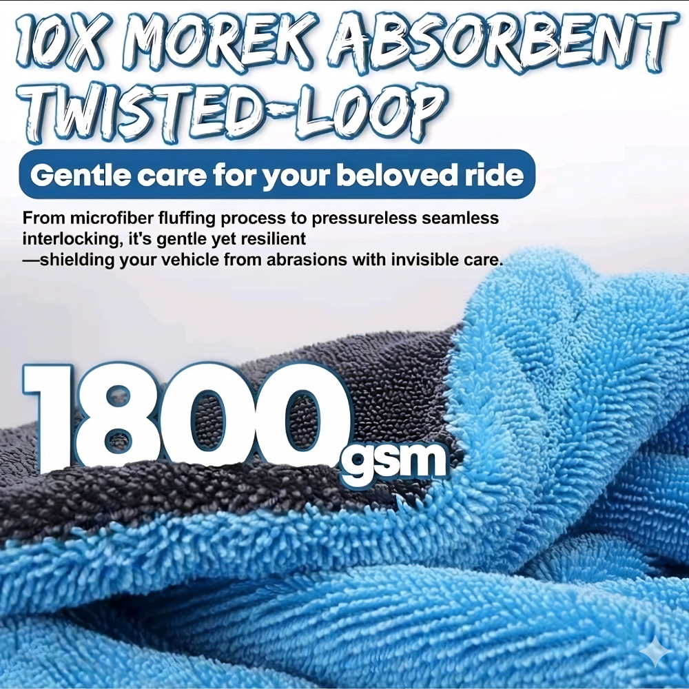 dual side twisted microfiber drying towel dual side twisted microfiber drying towel