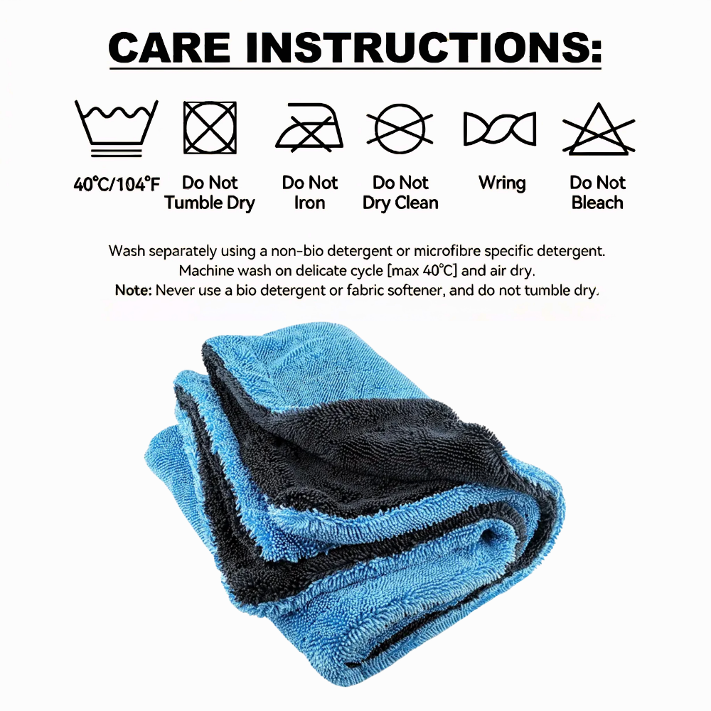 dual side twisted microfiber drying towel dual side twisted microfiber drying towel